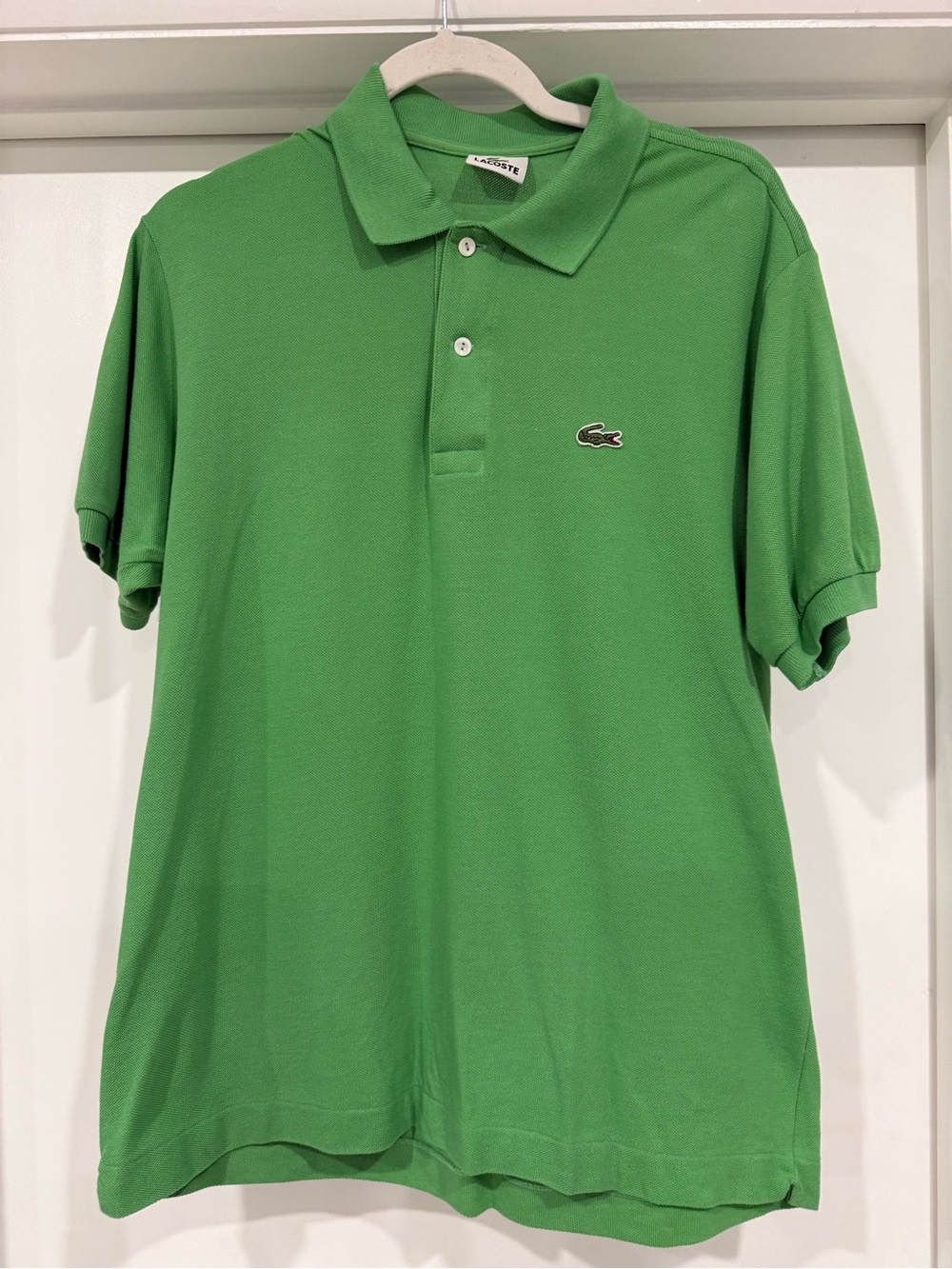 Lacoste Bright Green Short Sleeve Polo